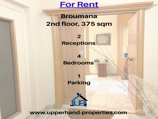 Brummana, Matn, 4 Bedrooms Bedrooms, 7 Rooms Rooms,5 BathroomsBathrooms,Apartment,For Rent,2,1141